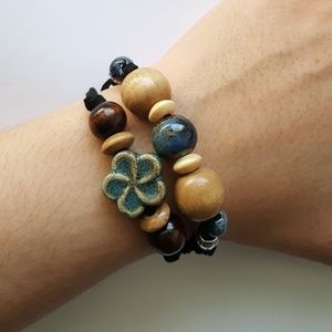Boho beaded bracelet